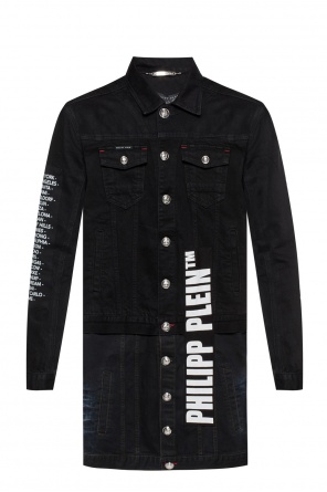 Long denim jacket, zdjęcie 1 Long denim jacket od Philipp Plein